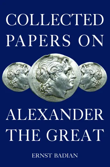Cover of Collected Papers on Alexander the Great