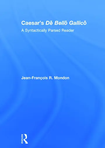 Cover of Caesar's De Bello Gallico