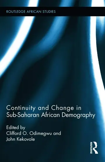 Cover of Continuity and Change in Sub-Saharan African Demography