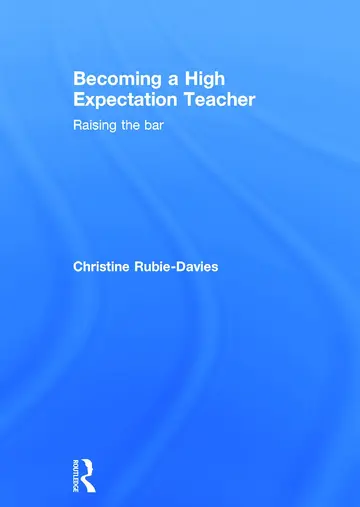 Cover of Becoming a High Expectation Teacher