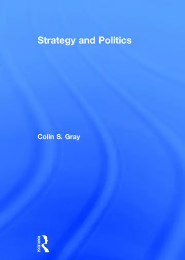 Cover of Strategy and Politics