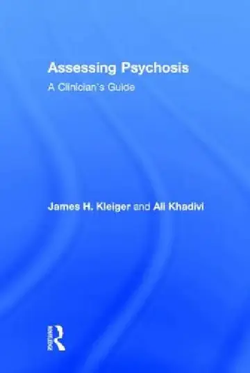 Cover of Assessing Psychosis