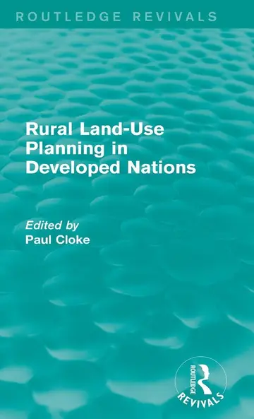 Cover of Rural Land-Use Planning in Developed Nations