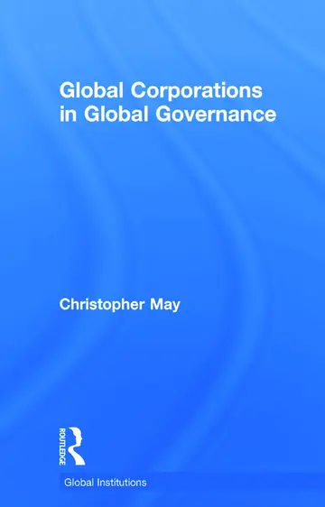 Cover of Global Corporations in Global Governance