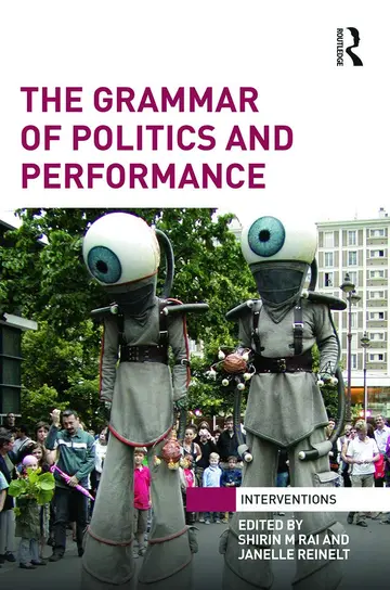 Cover of The Grammar of Politics and Performance