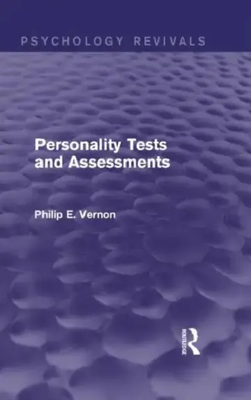 Cover of Personality Tests and Assessments (Psychology Revivals)