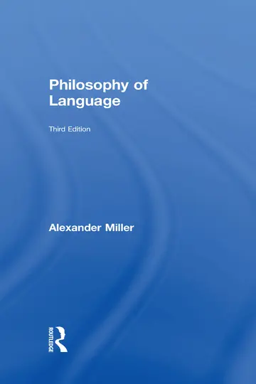 Cover of Philosophy of Language