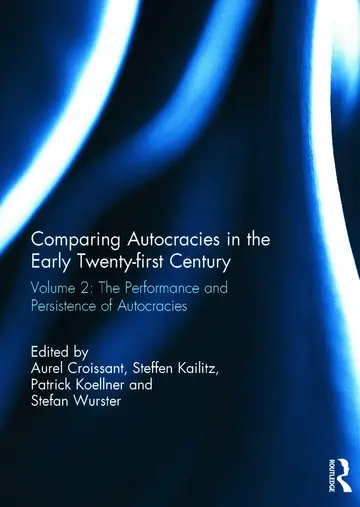 Cover of Comparing Autocracies in the Early Twenty-First Century