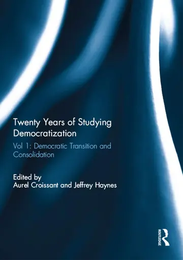 Cover of Twenty Years of Studying Democratization