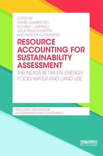 Cover of Resource Accounting for Sustainability Assessment