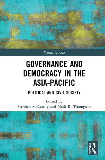 Cover of Governance and Democracy in the Asia-Pacific