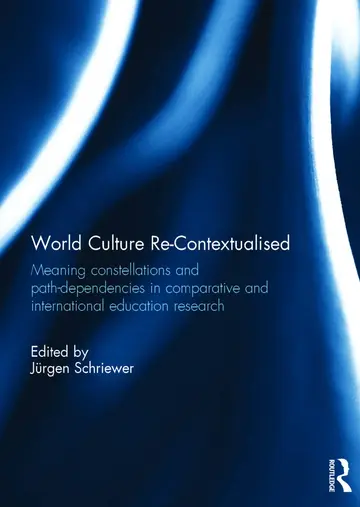 Cover of World Culture Re-Contextualised