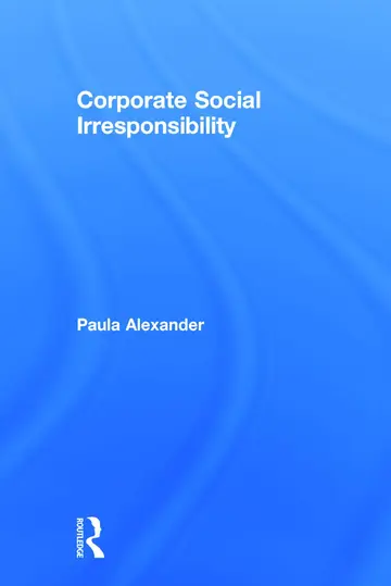 Cover of Corporate Social Irresponsibility