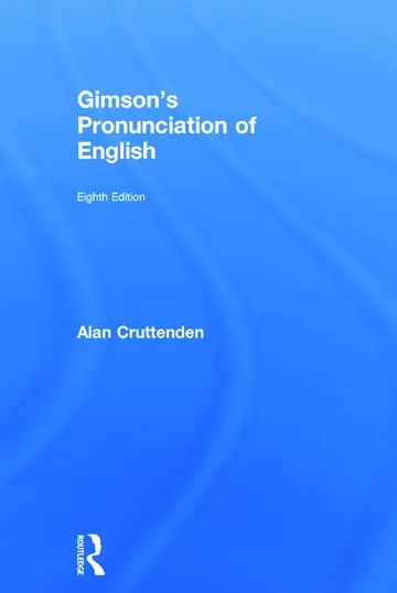 Cover of Gimson's Pronunciation of English
