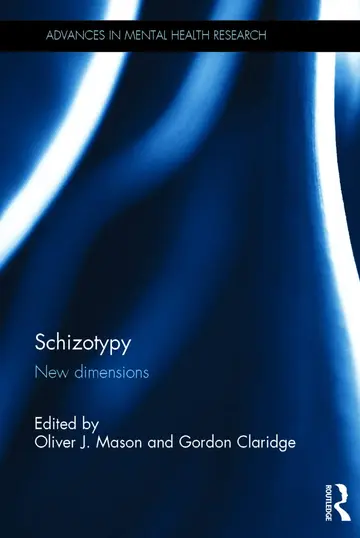 Cover of Schizotypy