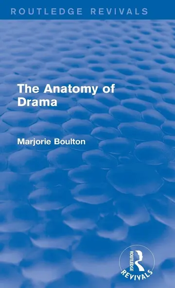Cover of The Anatomy of Drama