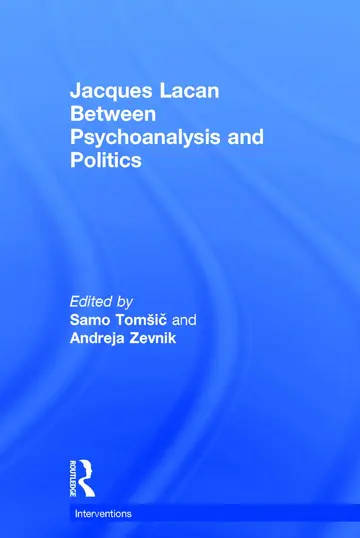 Cover of Jacques Lacan