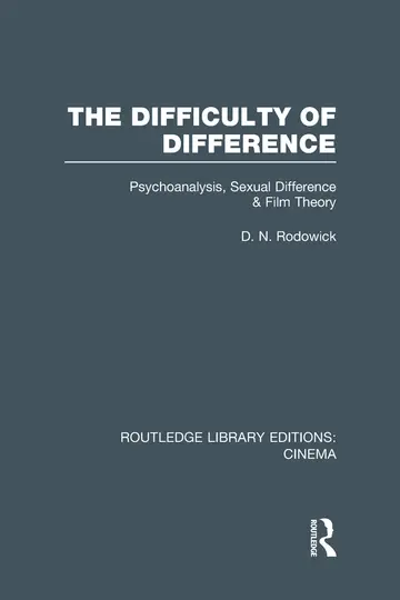 Cover of The Difficulty of Difference