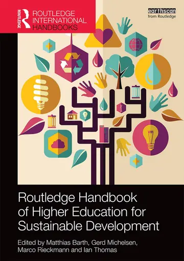 Cover of Routledge Handbook of Higher Education for Sustainable Development