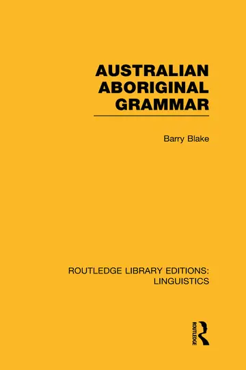 Cover of Australian Aboriginal Grammar