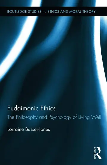 Cover of Eudaimonic Ethics