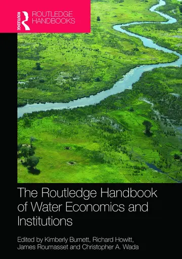 Cover of Routledge Handbook of Water Economics and Institutions