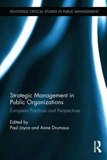 Cover of Strategic Management in Public Organizations