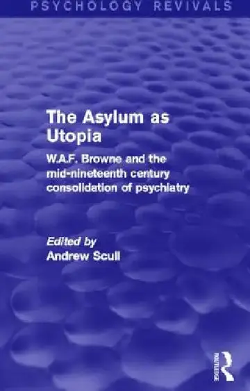 Cover of The Asylum as Utopia