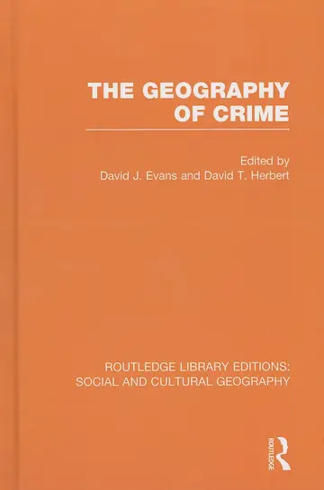 Cover of The Geography of Crime