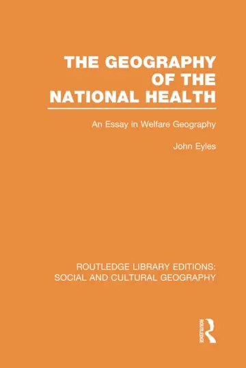 Cover of Geography of the National Health