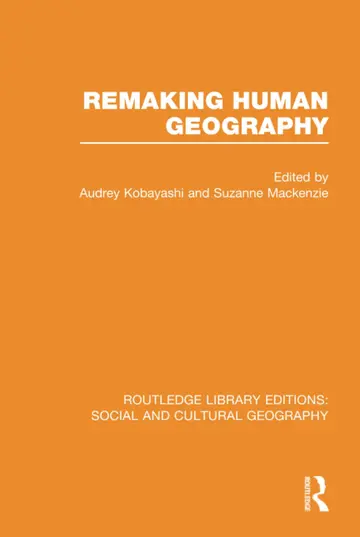 Cover of Remaking Human Geography