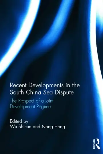 Cover of Recent Developments in the South China Sea Dispute