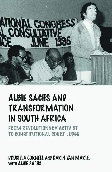 Cover of Albie Sachs and Transformation in South Africa