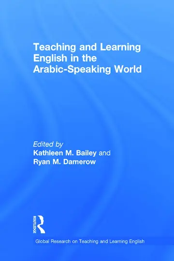 Cover of Teaching and Learning English in the Arabic-Speaking World