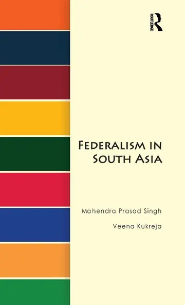Cover of Federalism in South Asia