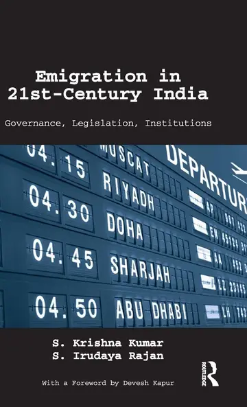 Cover of Emigration in 21st Century India