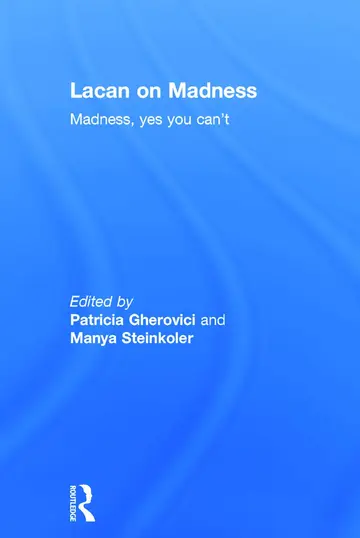 Cover of Lacan on Madness
