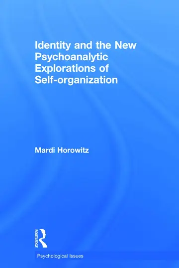 Cover of Identity and the New Psychoanalytic Explorations of Self-Organization