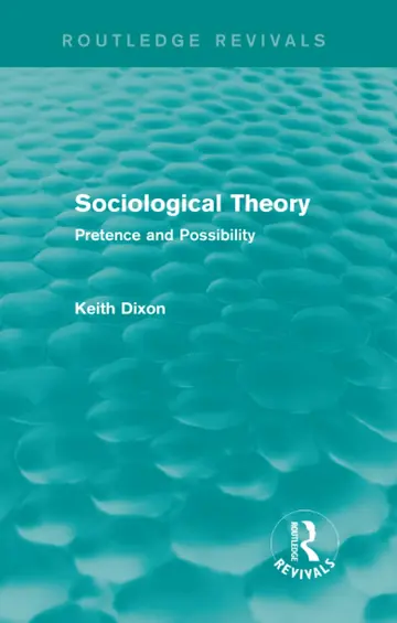 Cover of Sociological Theory