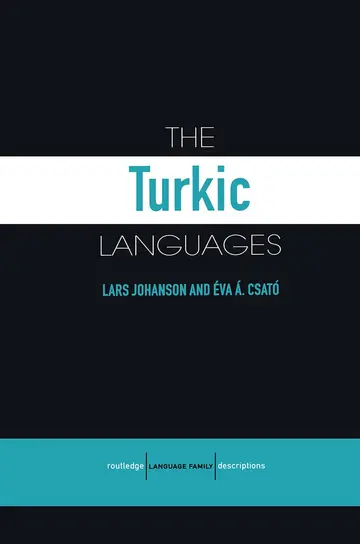 Cover of The Turkic Languages