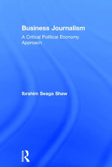 Cover of Business Journalism