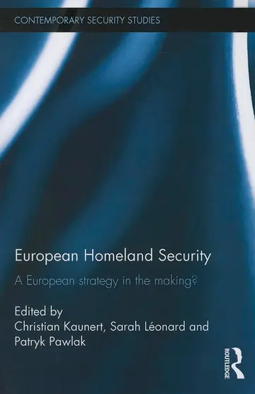 Cover of European Homeland Security