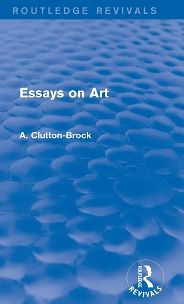Cover of Essays on Art