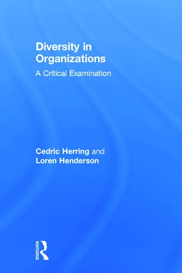 Cover of Diversity in Organizations