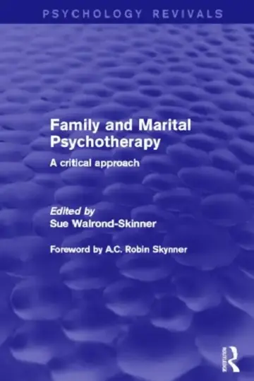 Cover of Family and Marital Psychotherapy