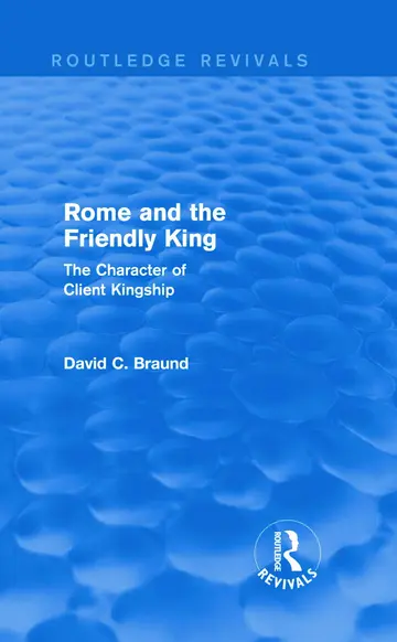 Cover of Rome and the Friendly King