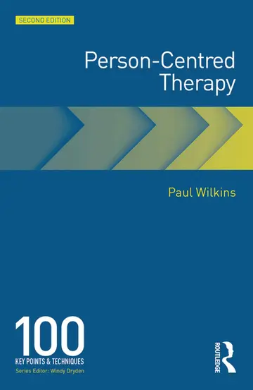 Cover of Person-Centred Therapy