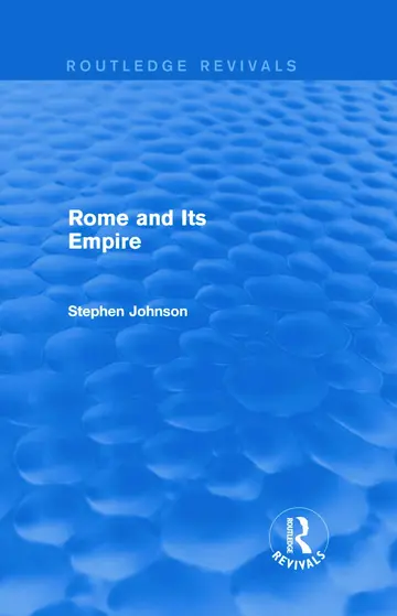 Cover of Rome and Its Empire