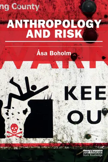Cover of Anthropology and Risk