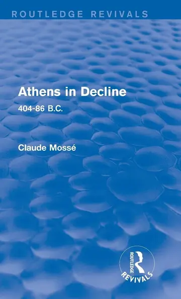 Cover of Athens in Decline